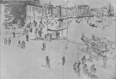 The Riva, Number Two, c1880, 1904 by James Abbott McNeill Whistler