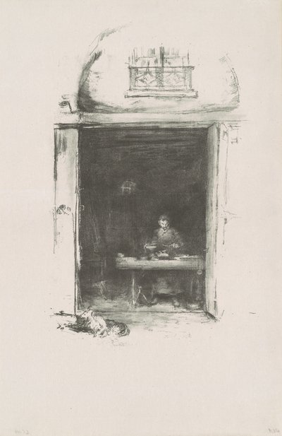 The Smith, Passage du Dragon, 1894 by James Abbott McNeill Whistler