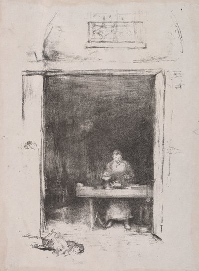 The Smith: Passage du Dragon by James Abbott McNeill Whistler