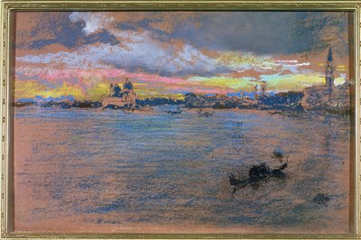 The Storm - Sunset by James Abbott McNeill Whistler