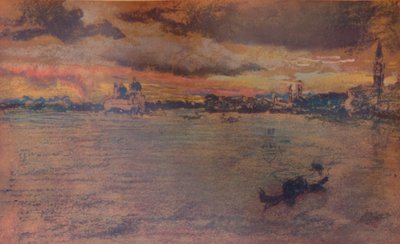 The Storm, Sunset by James Abbott McNeill Whistler