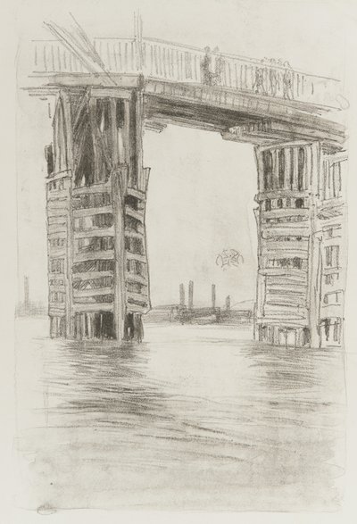 The Tall Bridge by James Abbott McNeill Whistler