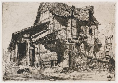 The Unsafe Tenement by James Abbott McNeill Whistler