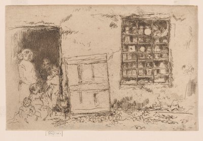 The Village Sweet Shop, c.1884-86 by James Abbott McNeill Whistler