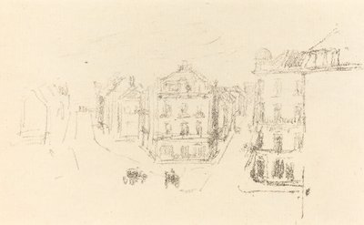 Trial Sketch: Grand Rue, Dieppe, c. 1891 by James Abbott McNeill Whistler
