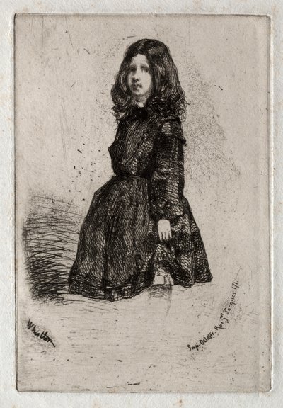 Twelve Etchings from Nature: Annie, 1858 by James Abbott McNeill Whistler