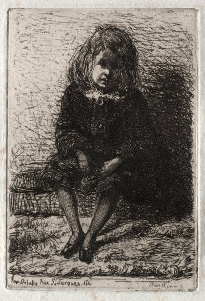 Twelve Etchings from Nature: Little Arthur, 1858 by James Abbott McNeill Whistler