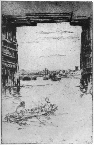 Under Old Battersea Bridge by James Abbott McNeill Whistler