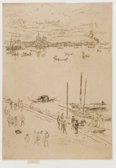 Upright Venice by James Abbott McNeill Whistler