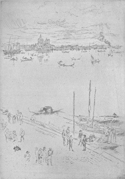 Upright Venice, c1880, 1904 by James Abbott McNeill Whistler