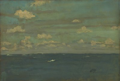Violet and Silver - The Deep Sea by James Abbott McNeill Whistler