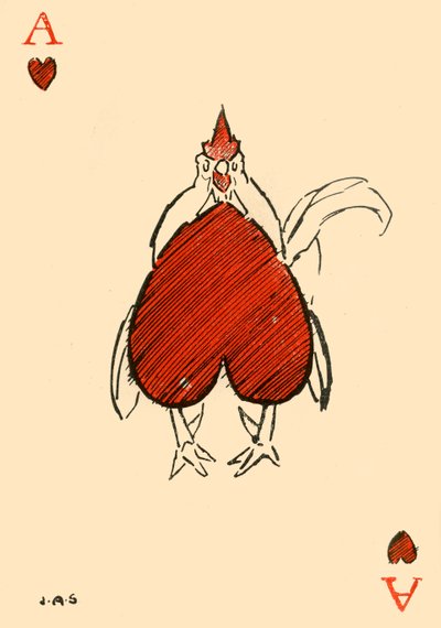 The Corpulent Chanticleer (from the Ace of Hearts) by James Affieck Shepherd