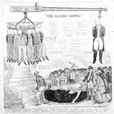 The Bloody Arena (printed Newburyport, 13th May 1806) by James Akin