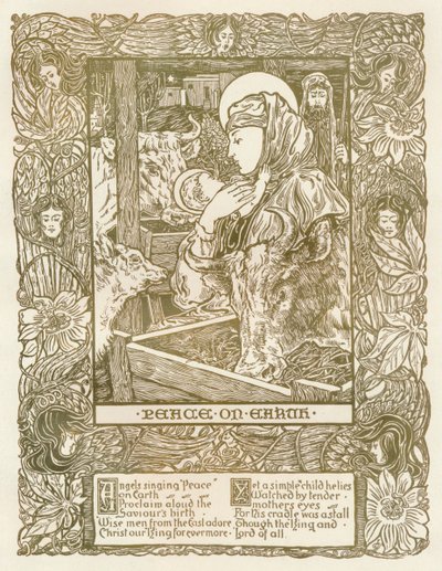 Design for A Christmas Carol, c. 1898 by James Allan Duncan