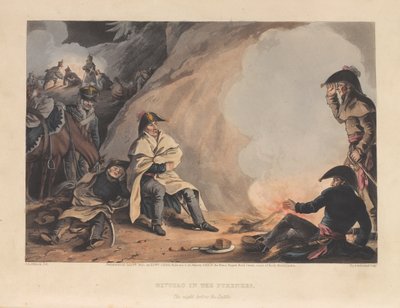 Bivouac in the Pyrenees, the Night Before the Battle by James Atkinson