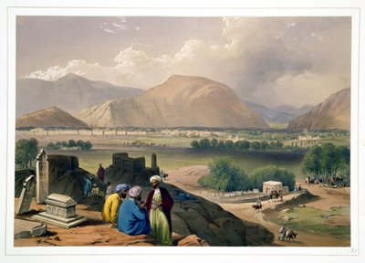 Caubul, from a Burying Ground on the Mountain Ridge, North-East of the City, from 