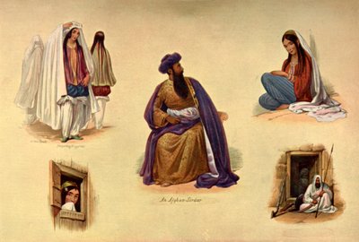 Kabul Types by James Atkinson