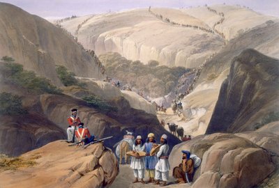 The First Descent Through the Koojah Pass, from 