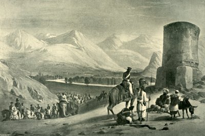 The Valley of Maidan and Buzrak Tower by James Atkinson