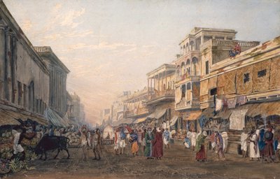 A View of Calcutta, c.1820 by James Baillie Fraser