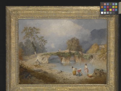 Clearing Up For Fine Weather, Beddgelert, North Wales by James Baker Pyne