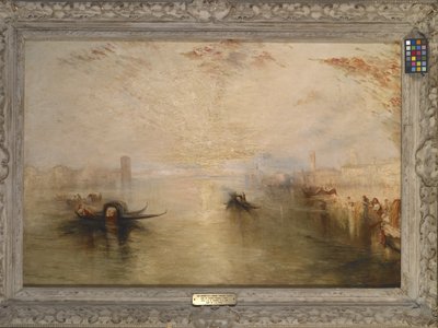 San Benedetto Looking Toward Fusina (After Turner) by James Baker Pyne