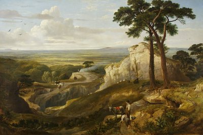 View from the Mendips by James Baker Pyne