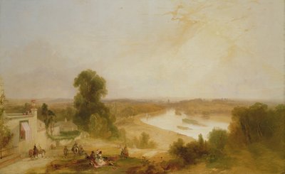 View of the River Thames from Richmond Hill, 1835 by James Baker Pyne
