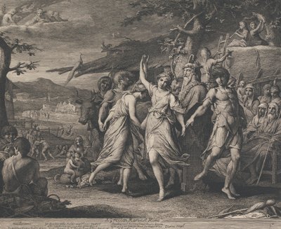 A Grecian Harvest Home (Designs for the Walls of the Great Room of the Society for the Encouragement of the Arts) by James Barry