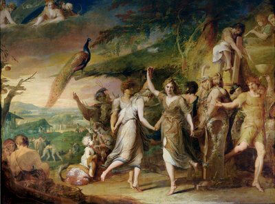 A Grecian Harvest Home, or Thanksgiving to the Rural Deities, Ceres, Bacchus Sylvanus and Pan, second in the series The Progress of Human Culture and Knowledge by James Barry