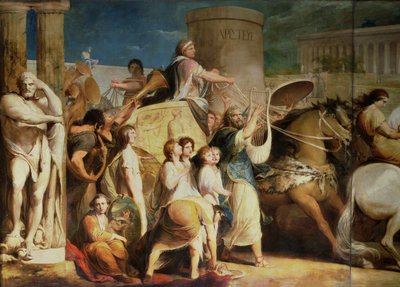 Crowning the Victors at Olympia, third in the series "The Progress of Human Culture and Knowledge" (detail) by James Barry