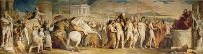 Crowning the Victors at Olympia, third in the series The Progress of Human Culture and Knowledge by James Barry
