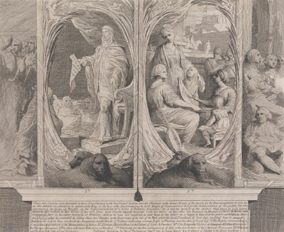 His Majesty Recommending a Law (Designs for the Walls of the Great Room of the Society for the Encouragement of the Arts) by James Barry