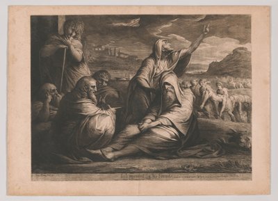 Job Reproved by His Friends by James Barry