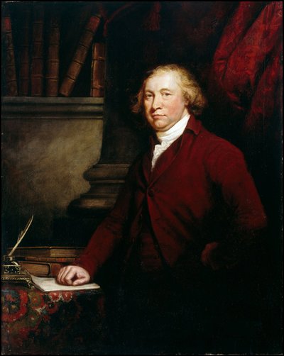 Portrait of Edmund Burke by James Barry