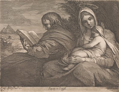 Repose in Egypt by James Barry