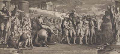 The Diagorides Victors at Olympia (Design for the Walls of the Great Room of the Society for the Encouragement of the Arts) by James Barry