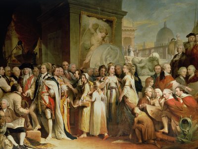 The Distribution of Premiums in the Society of Arts, fifth in the series The Progress of Human Culture and Knowledge by James Barry