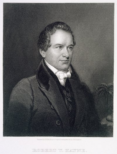 Robert Young Hayne engraved by Henry Bryan Hall by James Barton Longacre