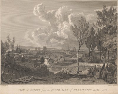 View of Oxford from the South Side of Heddington Hill by James Basire