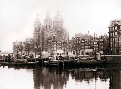 Church of St Nicholas inside the Walls, Amsterdam, 1898 by James Batkin