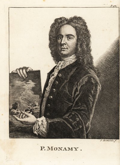 Portrait of Peter Monamy by James Bretherton