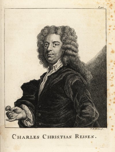 Portrait of Charles Christian Reisen by James Bretherton