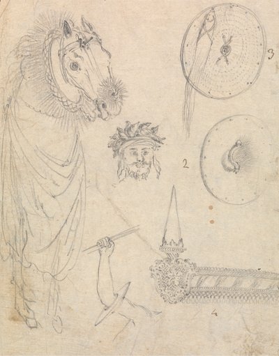 Kefla Yasous with Horse and Ceremonial Equipment by James Bruce