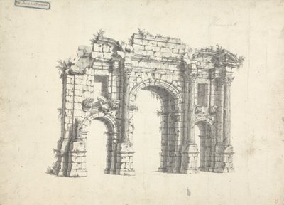 Triumphal Arch Thamugas by James Bruce