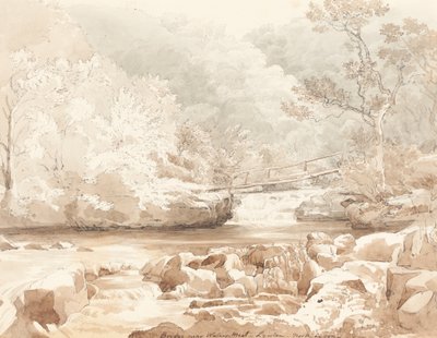 Bridge Near Waters-Meet, Lynton, North Devon, First Half 19th Century by James Bulwer