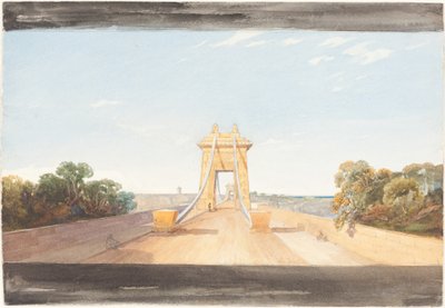 Clifton Suspension Bridge near Bristol by James Bulwer
