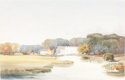 Horstead Mill on the River Bure, Norfolk by James Bulwer