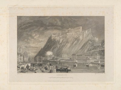 Ehenbreitstein, During the Demolition of the Fortress in 1817 from the Quay at Coblentz by James C. Allen