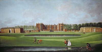 View of Temple Newsam House, c.1750 by James Chapman